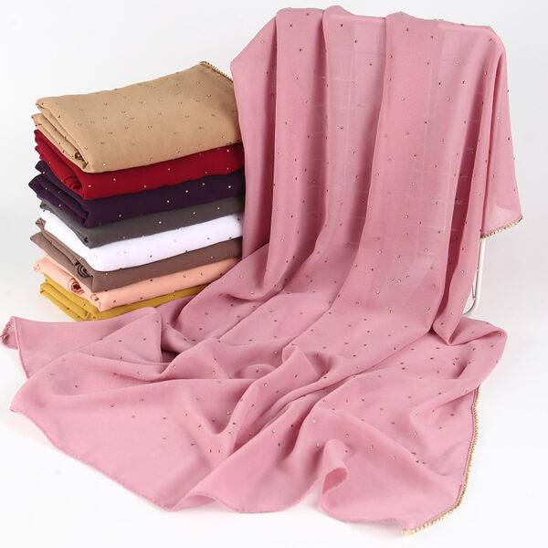 Style1 - Diamond Chiffon Scarf #04 - Image 2