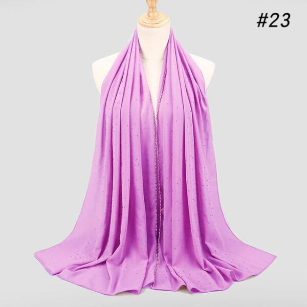 Style1 - Diamond Chiffon Scarf #23