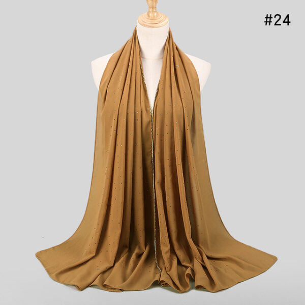 Style1 - Diamond Chiffon Scarf #24