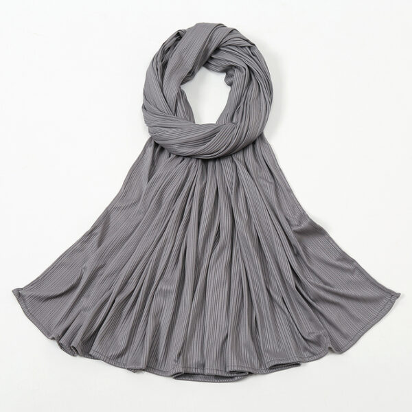 Style-1_Beautiful Striped Cotton Jersey Scarf #05