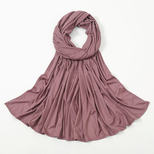 Style-1_Beautiful Striped Cotton Jersey Scarf #09