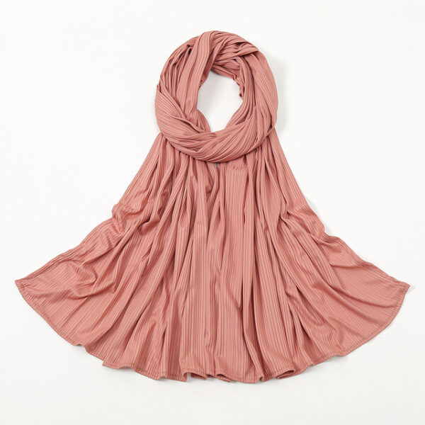 Style-1_Beautiful Striped Cotton Jersey Scarf #11