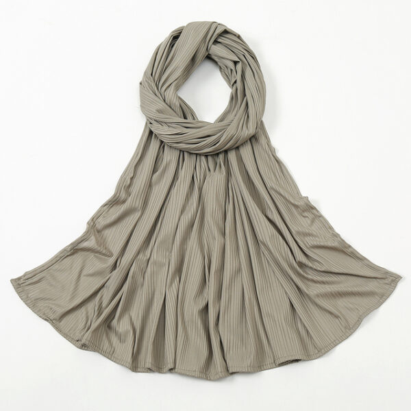 Style-1_Beautiful Striped Cotton Jersey Scarf #12