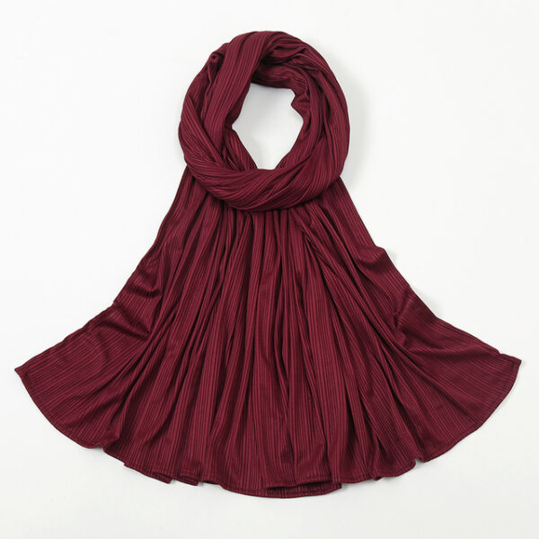 Style-1_Beautiful Striped Cotton Jersey Scarf #14