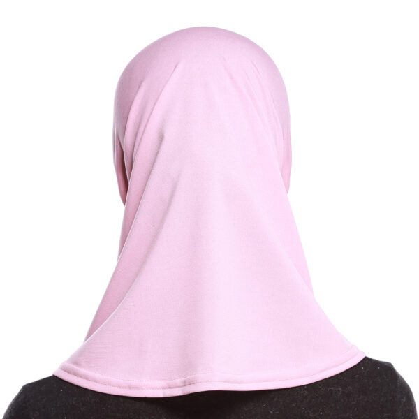 Style-6_#04 Pink Instant Hijab, Under Cap, Inner Cap - Image 3