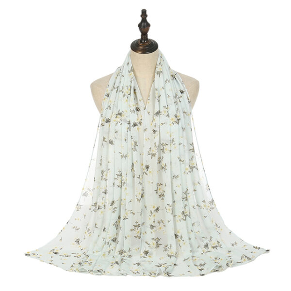 Style 2_Floral Printed Chiffon #03