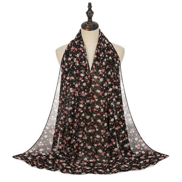 Style 2_Floral Printed Chiffon #07