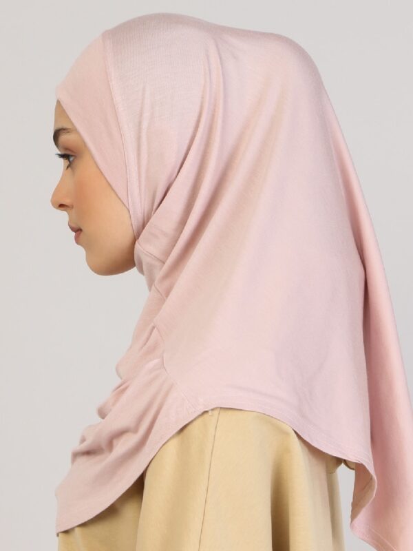 Style 1 – Plain Viscose Instant Hijab Powder #10 - Image 3