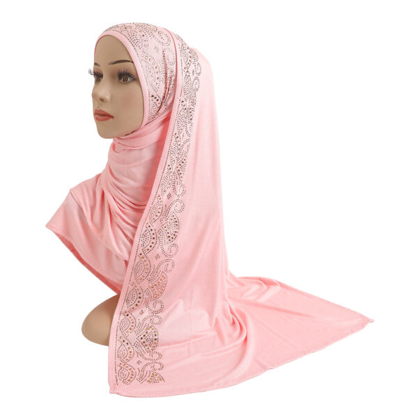 Style1 - Jersey Rhinestones Scarf #06