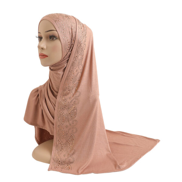 Style1 - Jersey Rhinestones Scarf #08