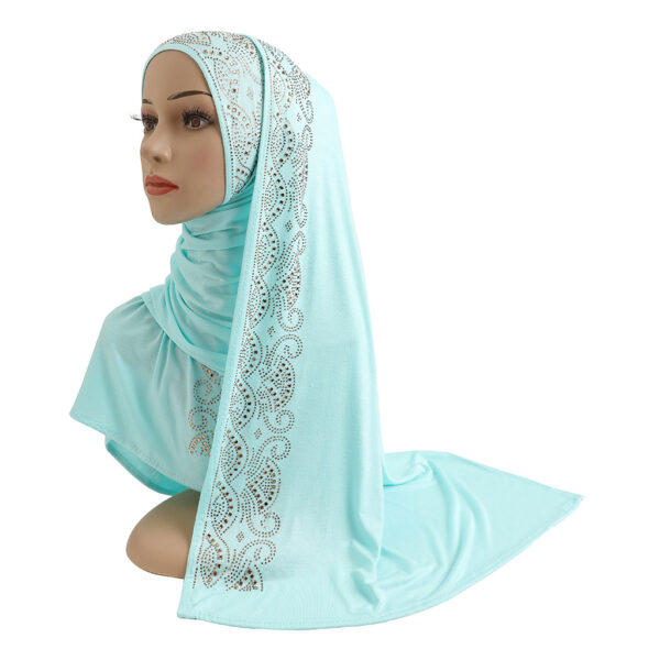 Style1 - Jersey Rhinestones Scarf #10