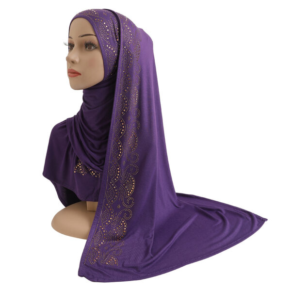 Style1 - Jersey Rhinestones Scarf #11