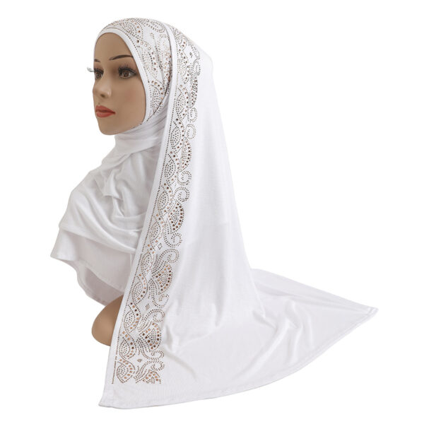 Style1 - Jersey Rhinestones Scarf #12