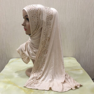 Style3 - Jersey Rhinestones Scarf #09