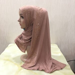 Style3 - Jersey Rhinestones Scarf #10