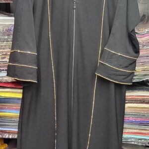 Woman Abaya Black (Size: Small)