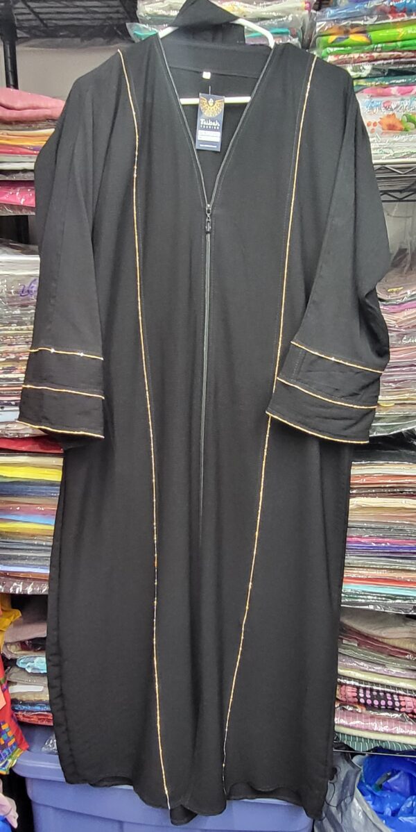 Woman Abaya Black (Size: Small)