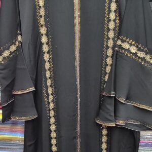 Woman Abaya Black (Size: 56, 58)