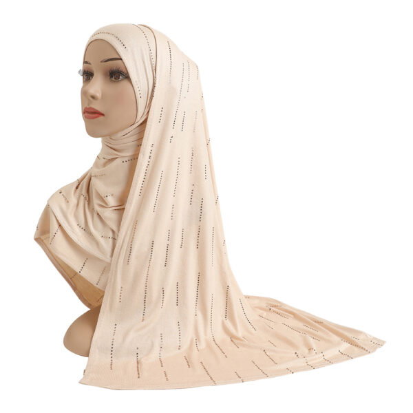 Style4 – Jersey Rhinestones Scarf #09