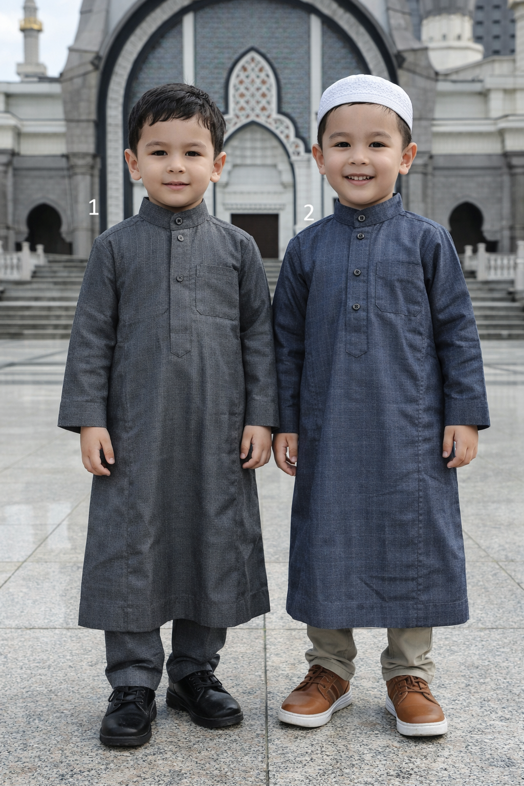 Size 25 M - Boy Islamic Jubbah, Thobe (DAROOSH)