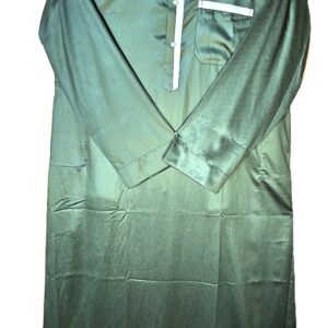 54 Large Men Jubbah- GREEN (Button)