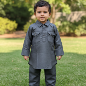 Size 16 Toddler’s Pathani/Kurta & Pajama Set – Suitable for a 6-Month-Old