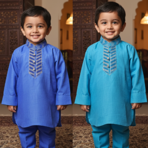 Size 20 Toddler Pathani/Kurta & Pajama Set – Fits 1 year-old