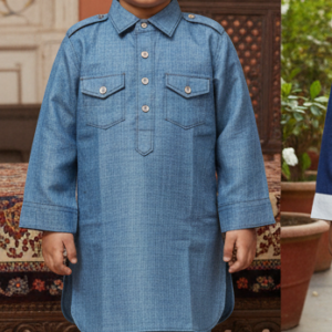Size 22 Toddler Pathani/Kurta & Pajama Set – Fits 2 years-old