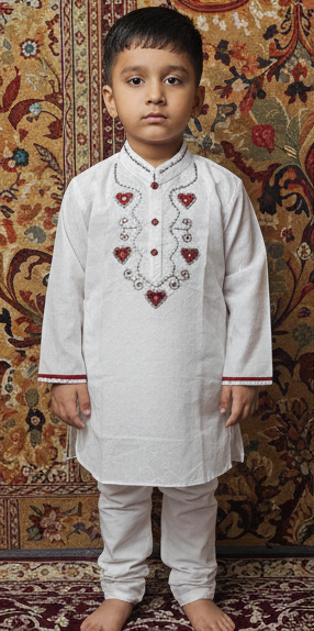 Size 24 Toddler Pathani/Kurta & Pajama Set (Fits for 3 years-Old)