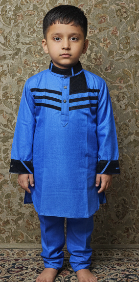 Size 24 Toddler Pathani/Kurta & Pajama Set (Fits for 3 years-Old) - Image 3