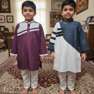 Size 24 Toddler Pathani/Kurta & Pajama Set (Fits for 3 years-Old)