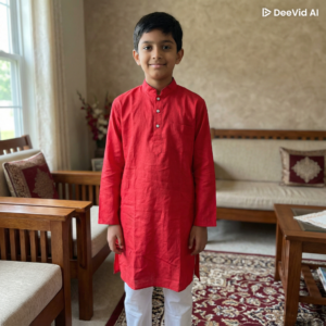 Size 28 Toddler Pathani/Kurta & Pajama Set (Fits for 5 years-Old)