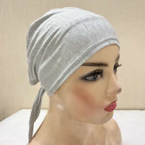 Style-04_Plain Cotton tie back Inner Hijabs UnderCap #04