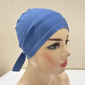 Style-04_Plain Cotton tie back Inner Hijabs UnderCap #08