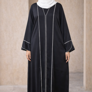 Woman Abaya- Lenght:57.  Chest: 25. Sleeves : 24