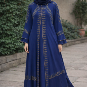 Woman Abaya- Lenght:54.  Chest: 20. Sleeves : 22