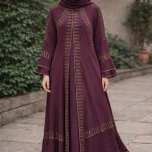 Woman Abaya- Lenght:54.  Chest: 20. Sleeves : 21