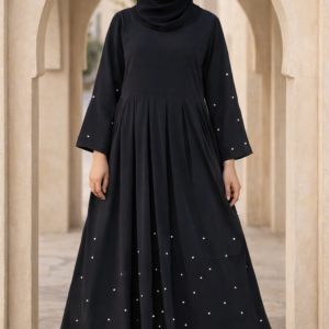 Woman Abaya- Pearl design