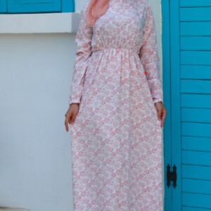Powder Modest Dress