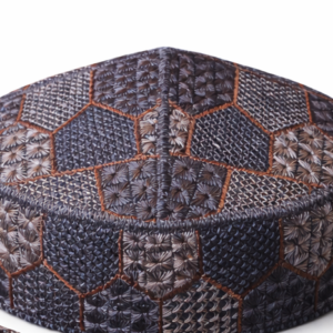 Premium, Finished Boy's Kufi/Topi Size-46 (Fits Newborns up to 6 Months Old)