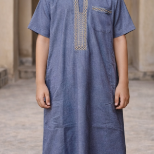 Half Sleeves Jubba for Kids- Size 36