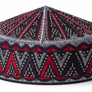 Premium, Finished Boy's Kufi/Topi Size-46 (Fits Newborns up to 6 Months Old)