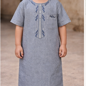 Half Sleeves Jubba for Kids- Size 24