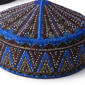 Premium, Finished Boy's Kufi/Topi Size-46 (Fits Newborns up to 6 Months Old)