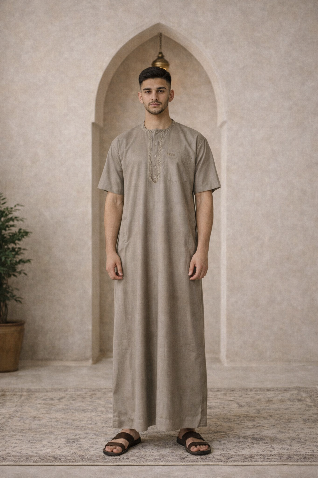 Half Sleeves Jubba- Size 58