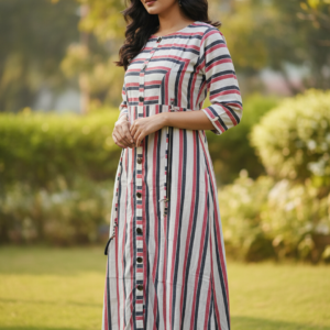 Designer Kurti. Length:48.5