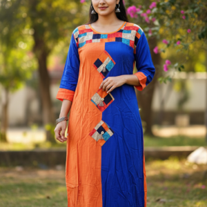 Designer Kurti. Length:49