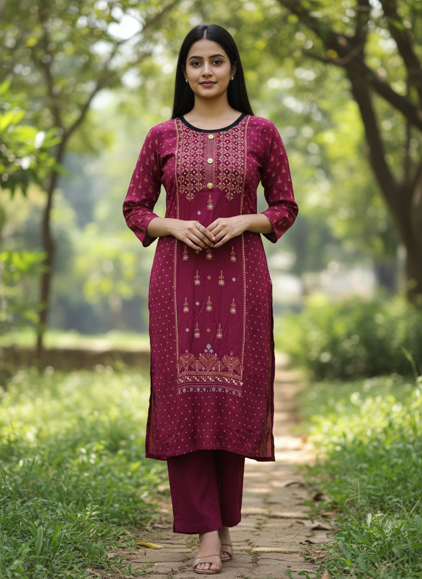 Designer Kurti. Length:40