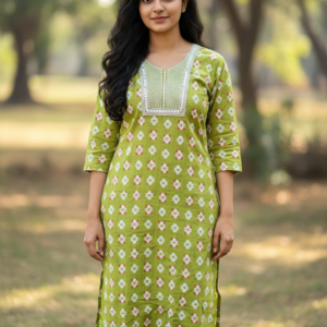 Designer Kurti. Length:40
