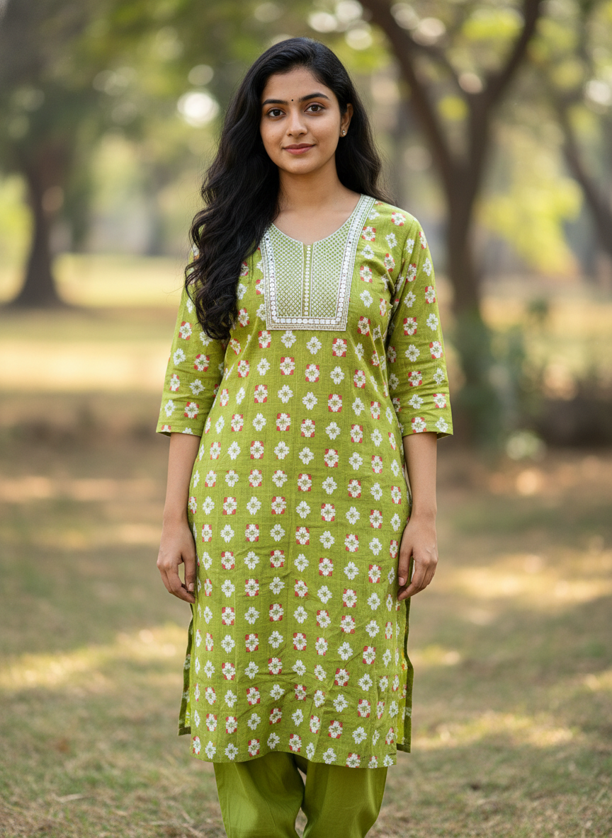 Designer Kurti. Length:40